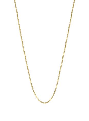 Fine Greek Cable Necklace Chain in 9ct Yellow Gold