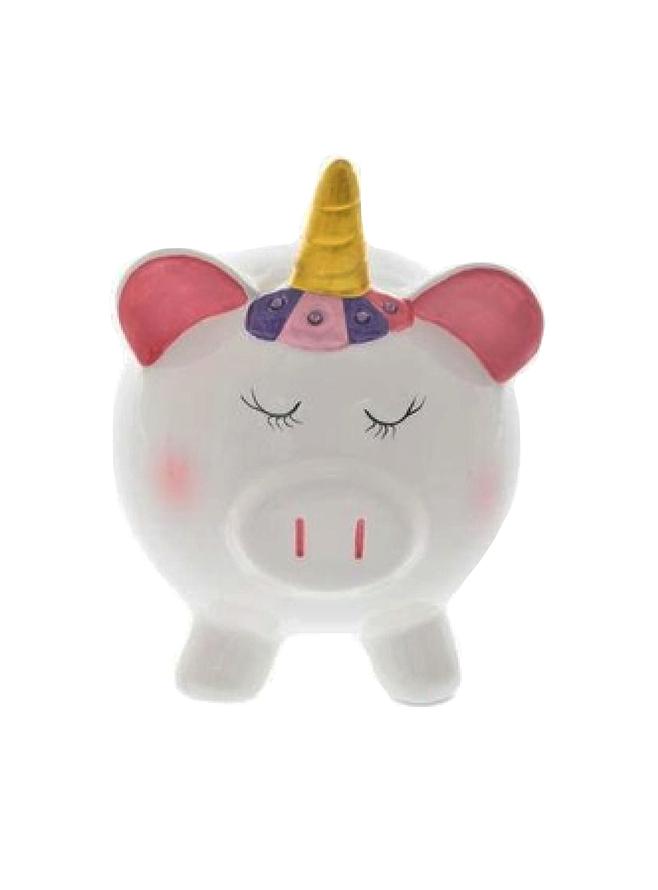 Princess Rainbow Tutu Unicorn Piggy Bank Money Box