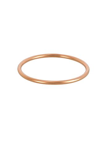 Solid 4mm Golf Bangle Baby to Adult Sizes in 9ct Rose Gold