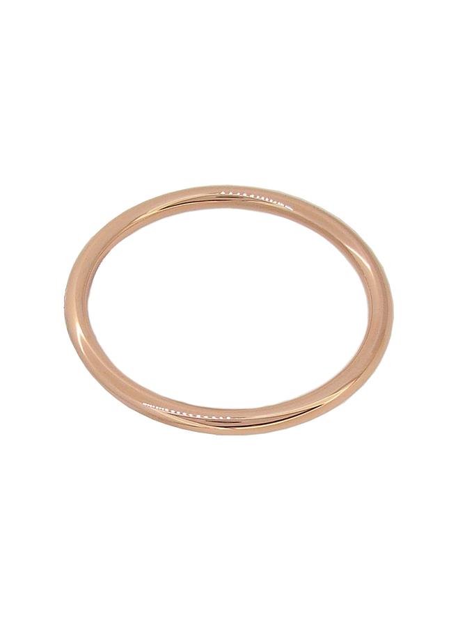 Solid 5mm Golf Bangle Baby to Adult Sizes in 9ct Rose Gold
