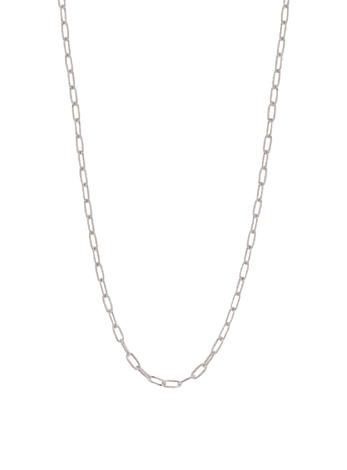 Aurelia 2.5mm Paperclip Necklace Chain in 9ct White Gold